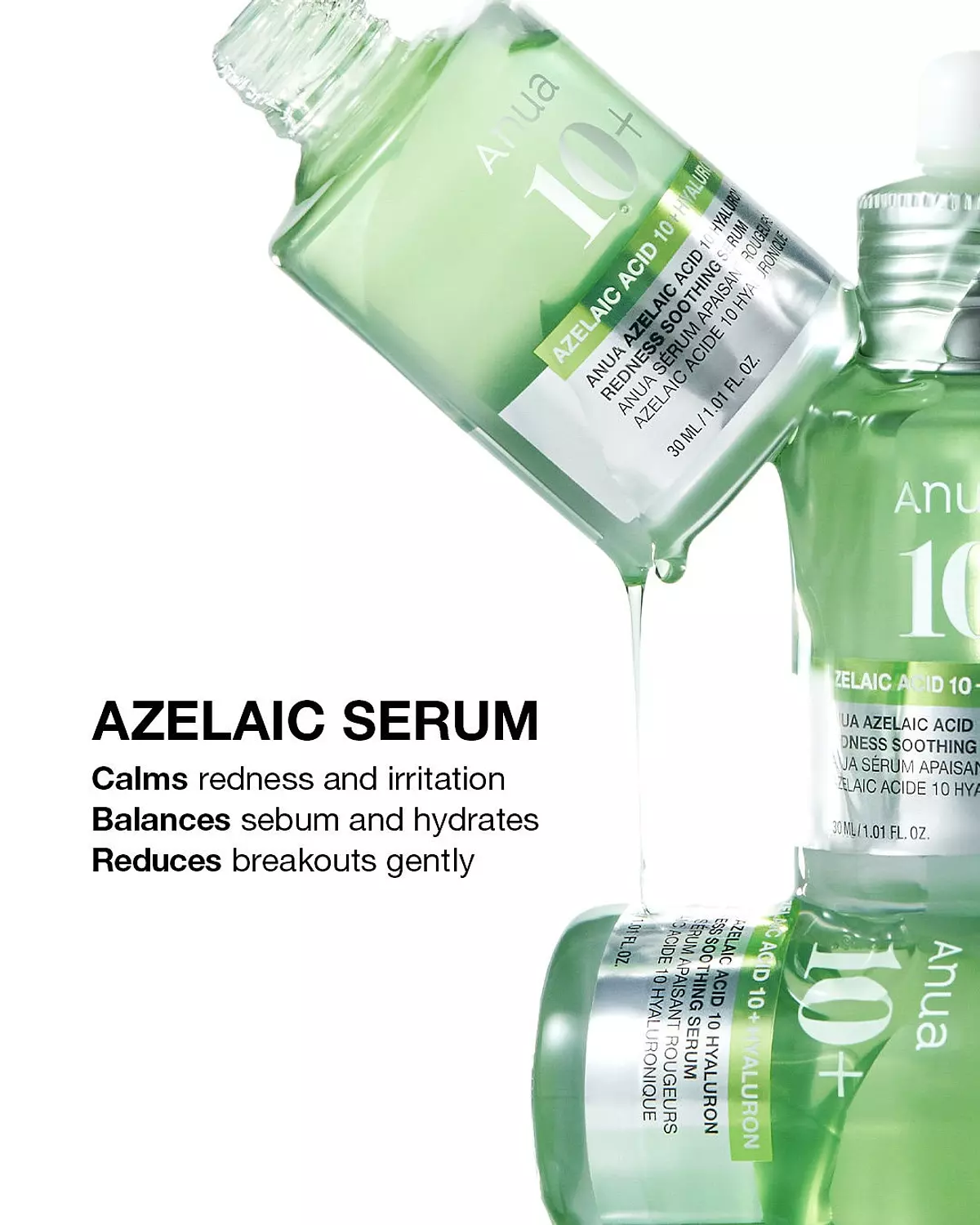 Anua azelaic acid 10% + Hyaluron serum  2