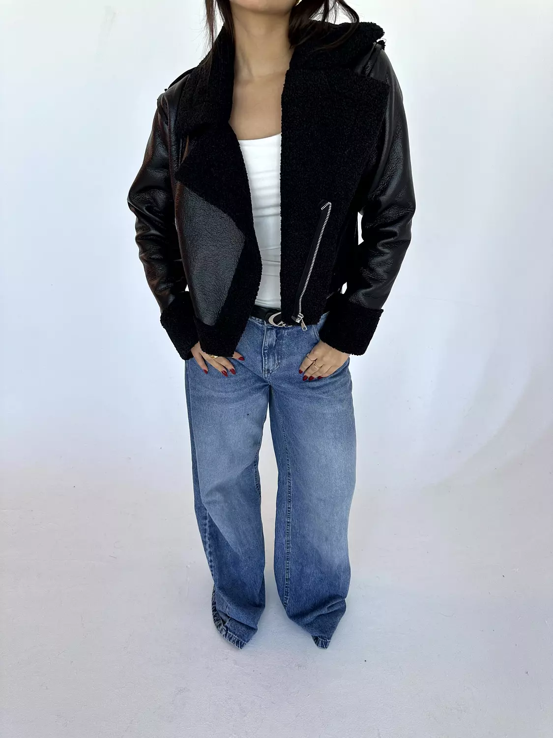 Teddy Leather Jacket 25