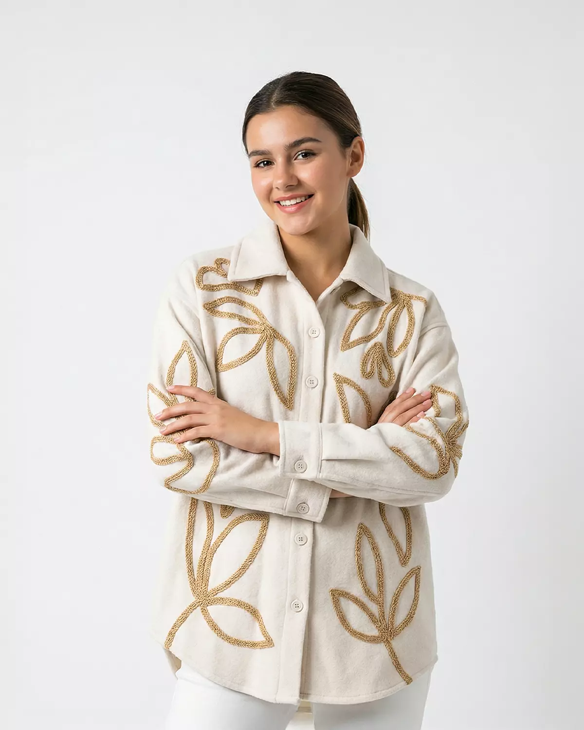 Soft Button Overshirt image