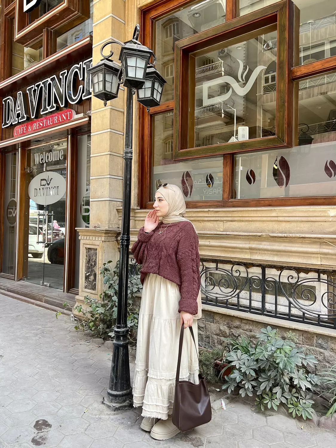 GABARDINE TIERED SKIRT 1