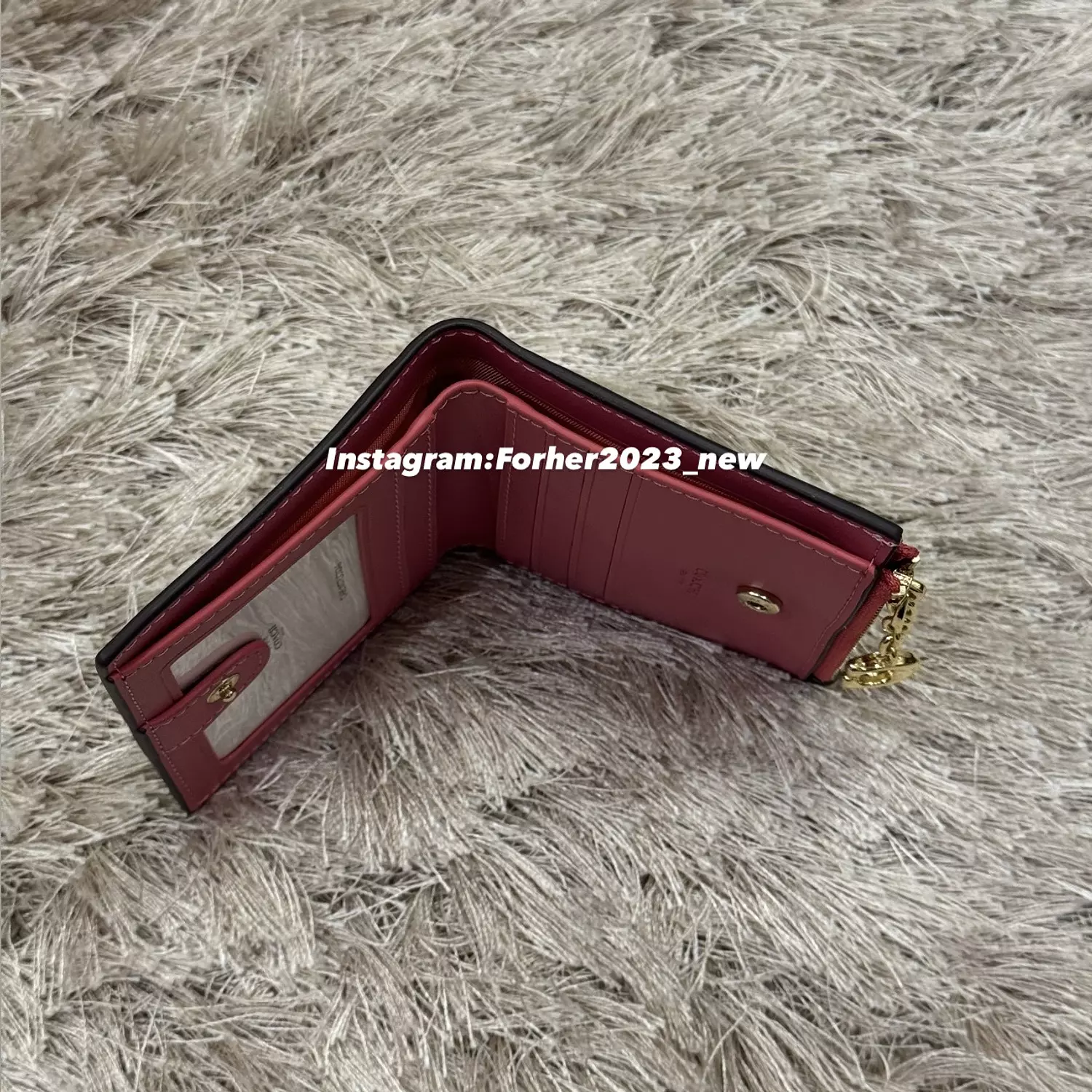 Coach bifold wallet in khaki 3