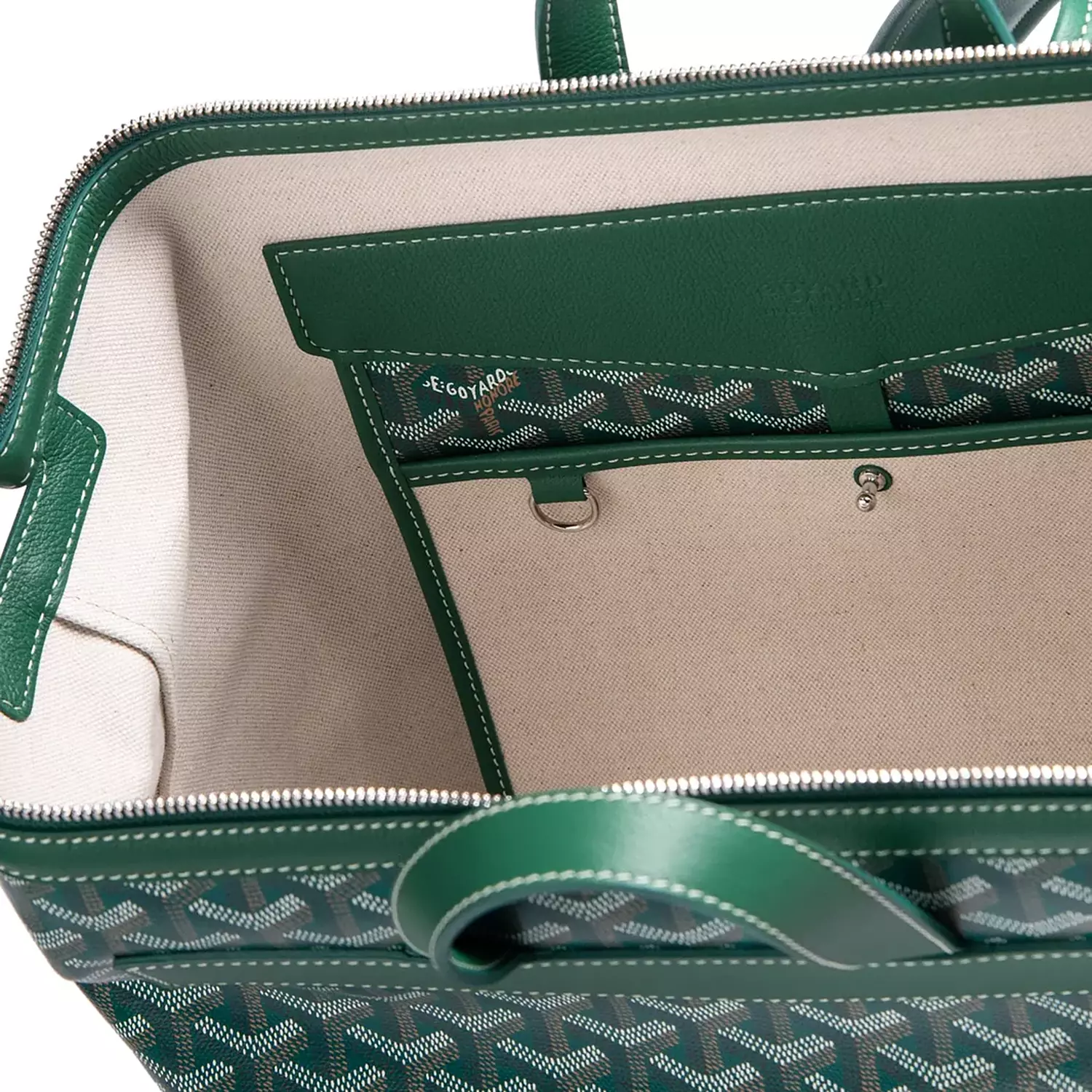 Goyard Cisalpin Green Backpack 3