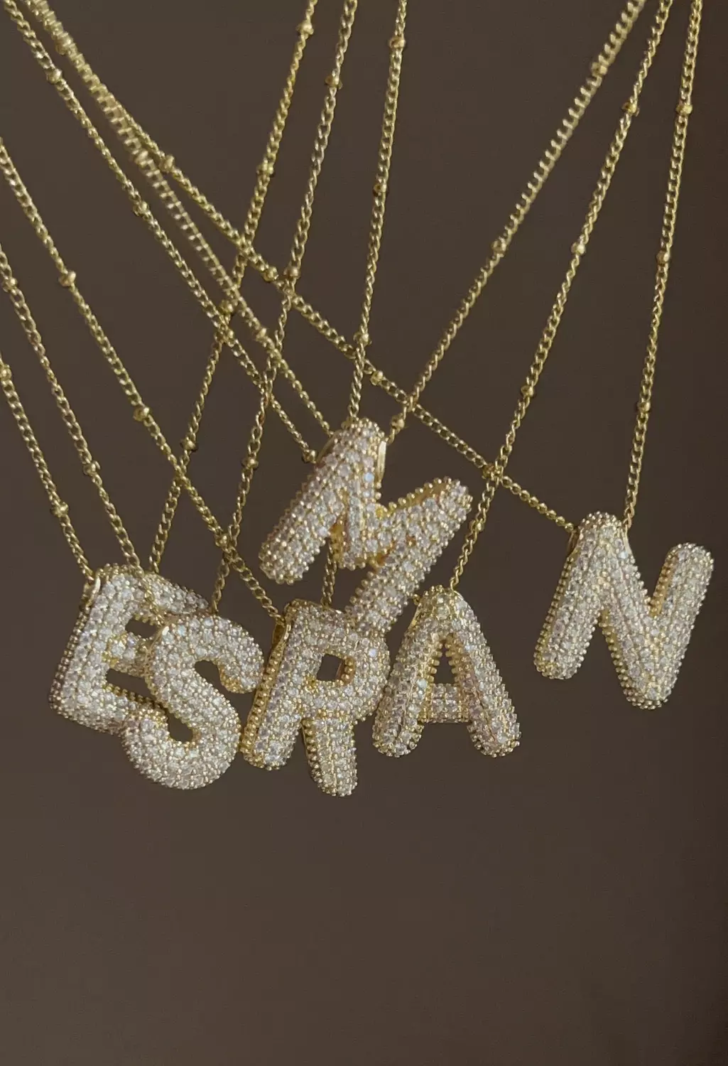 Chunky diamond Letter  hover image