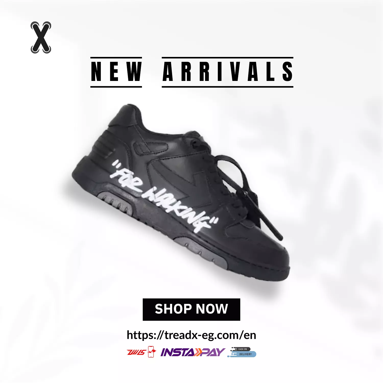 off-white Out Of Office OOO Low Tops For Walking Black  image