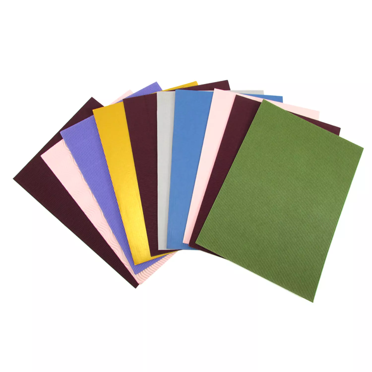 Corrugated cardboard packet of 10 pieces A4 7