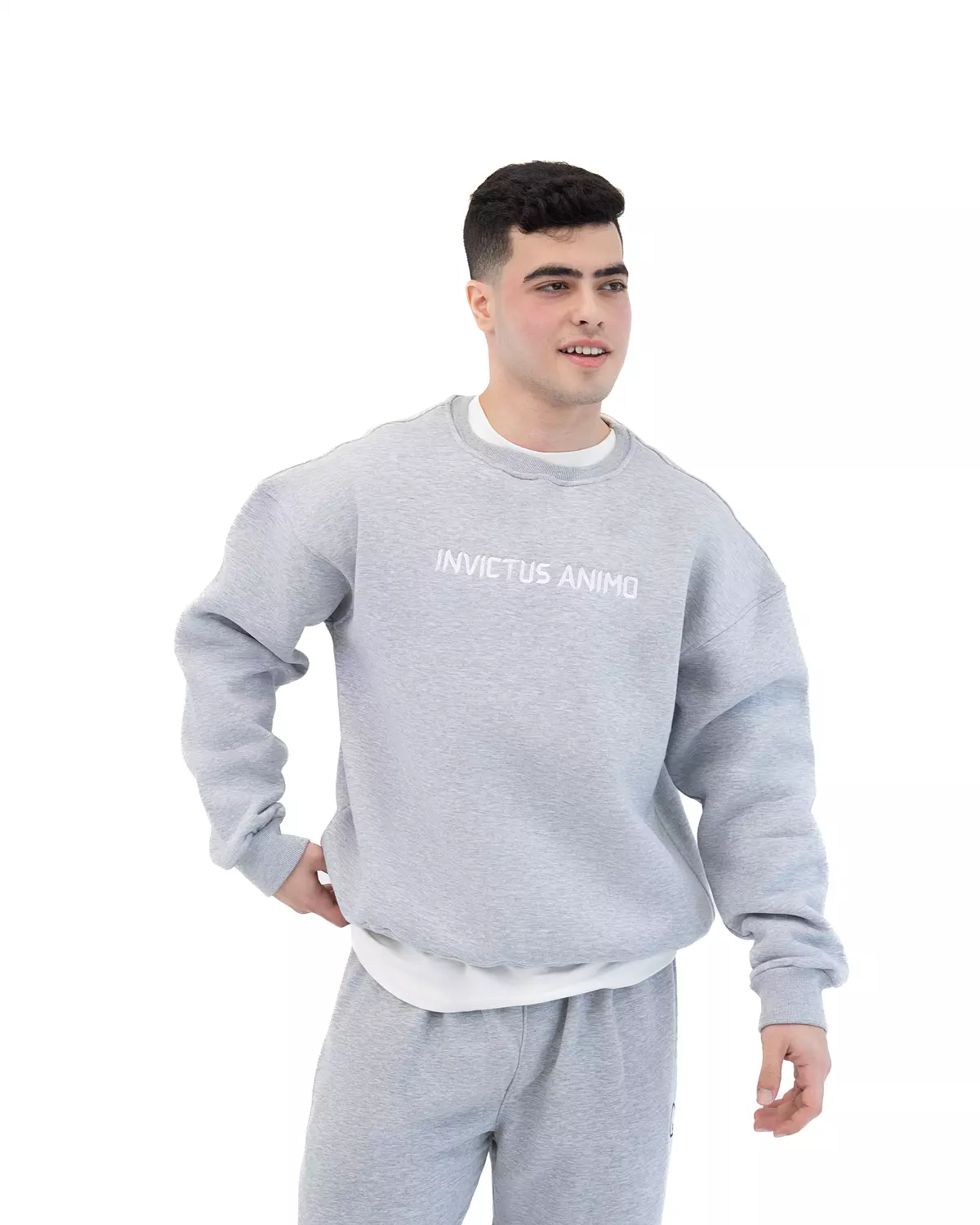 Premium Crewneck  _ Grey 4