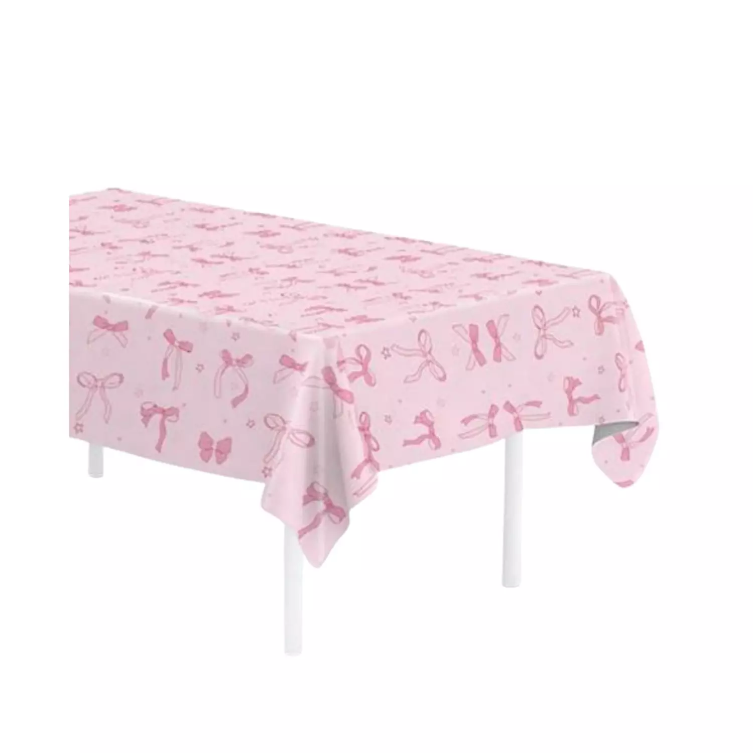 Pink Bow Tablecloth image