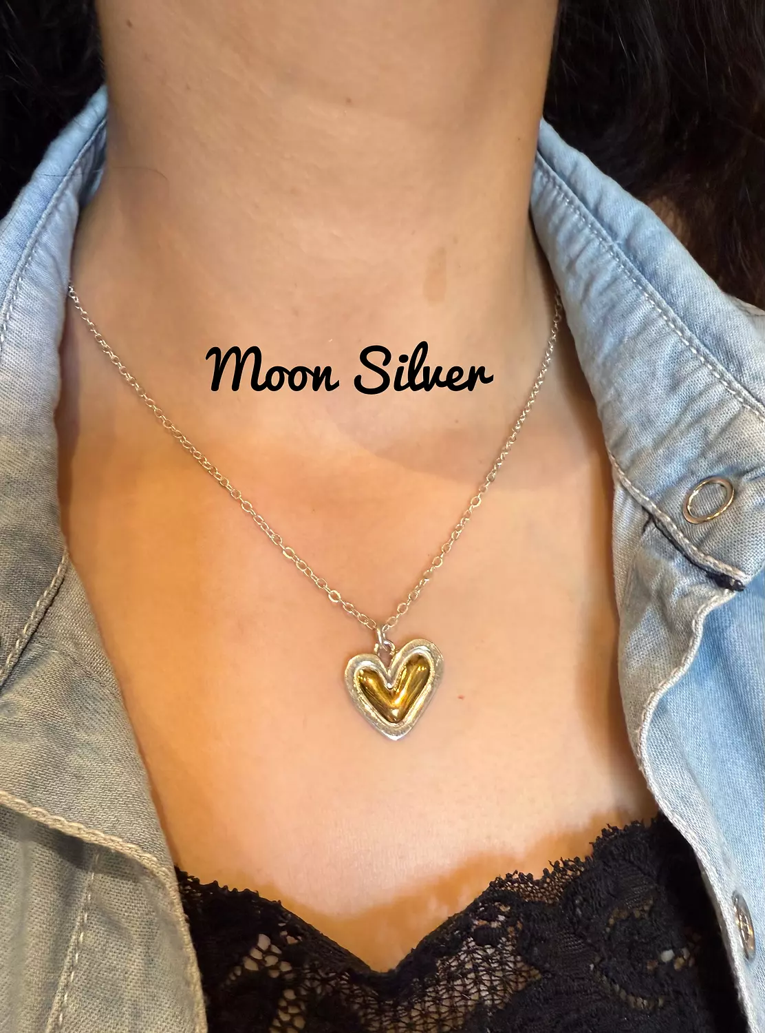 Heart shape necklace  image