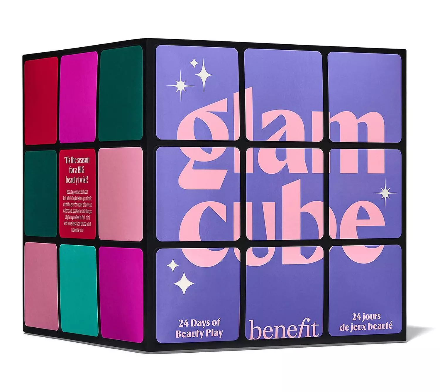 Benefit Cosmetics Glam Cube 24-day Beauty Adven t Calendar image