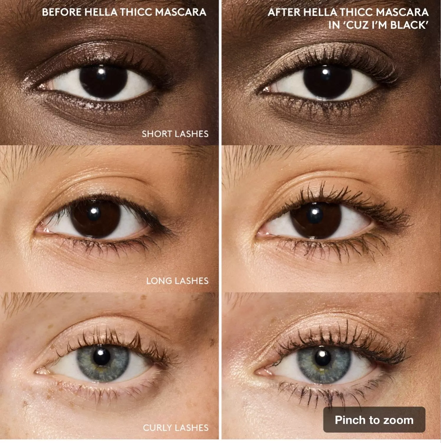 Fenty Beauty by Rihanna  Hella Thicc Volumizing Mascara 1