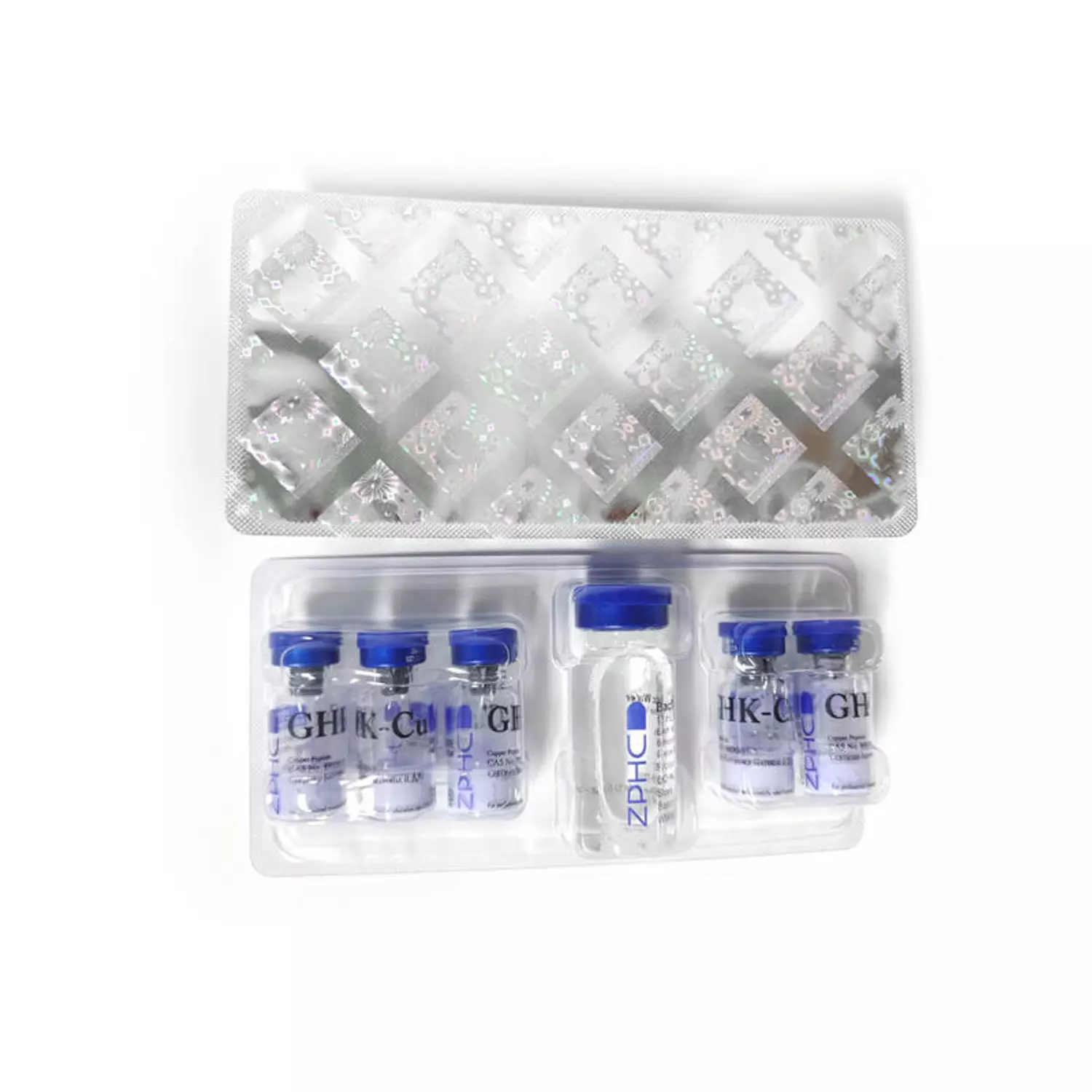 GHK-Cu ZPHC 50mg Original | High Purity Copper Peptide for Skin & Hair hover image