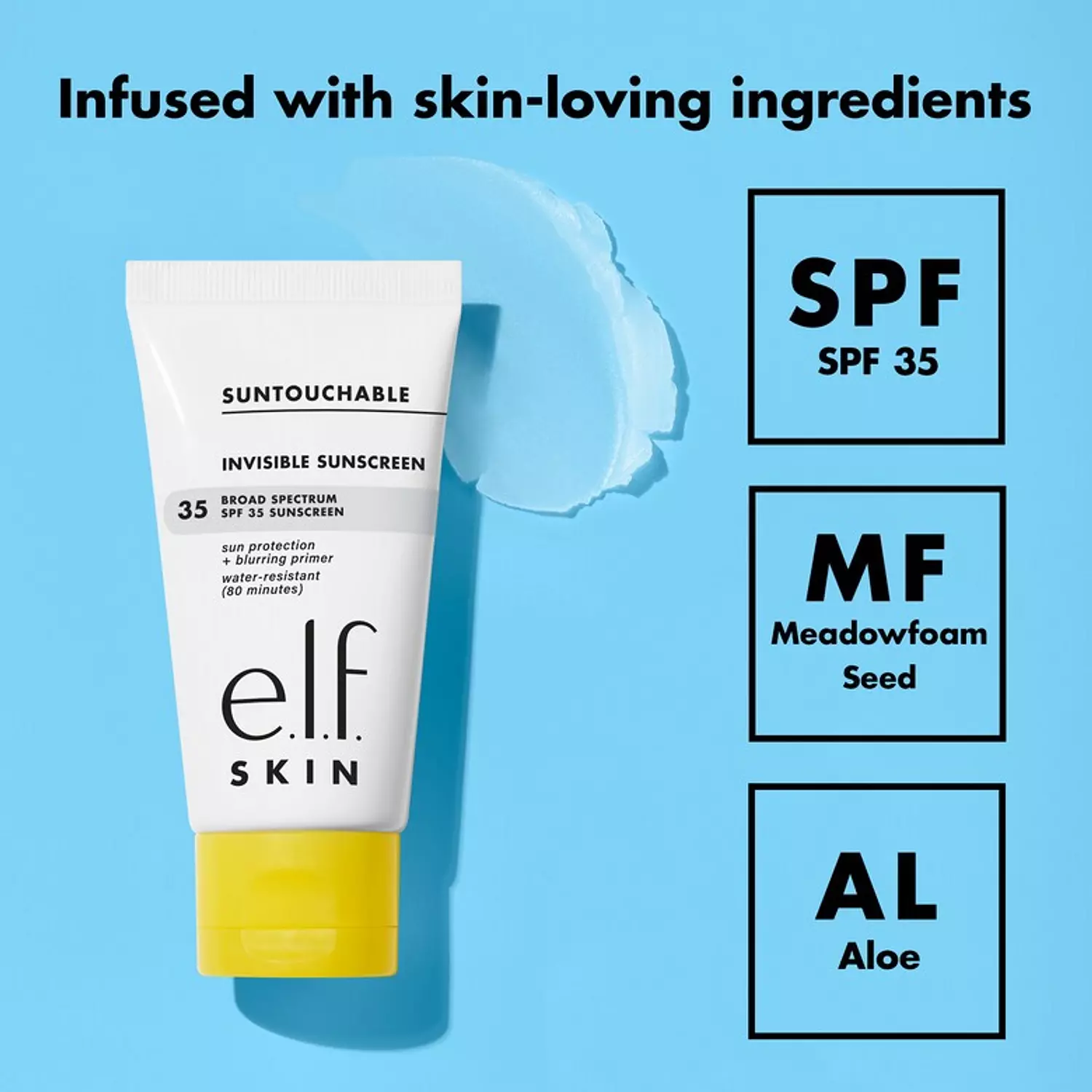 Elf cosmetics Suntouchable Invisible Sunscreen SPF 35 Mini 3