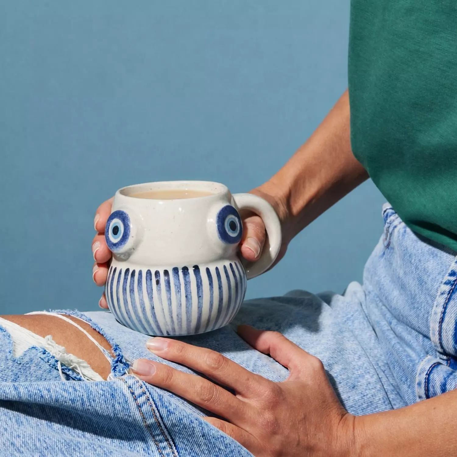 Blue Watching Mug hover image