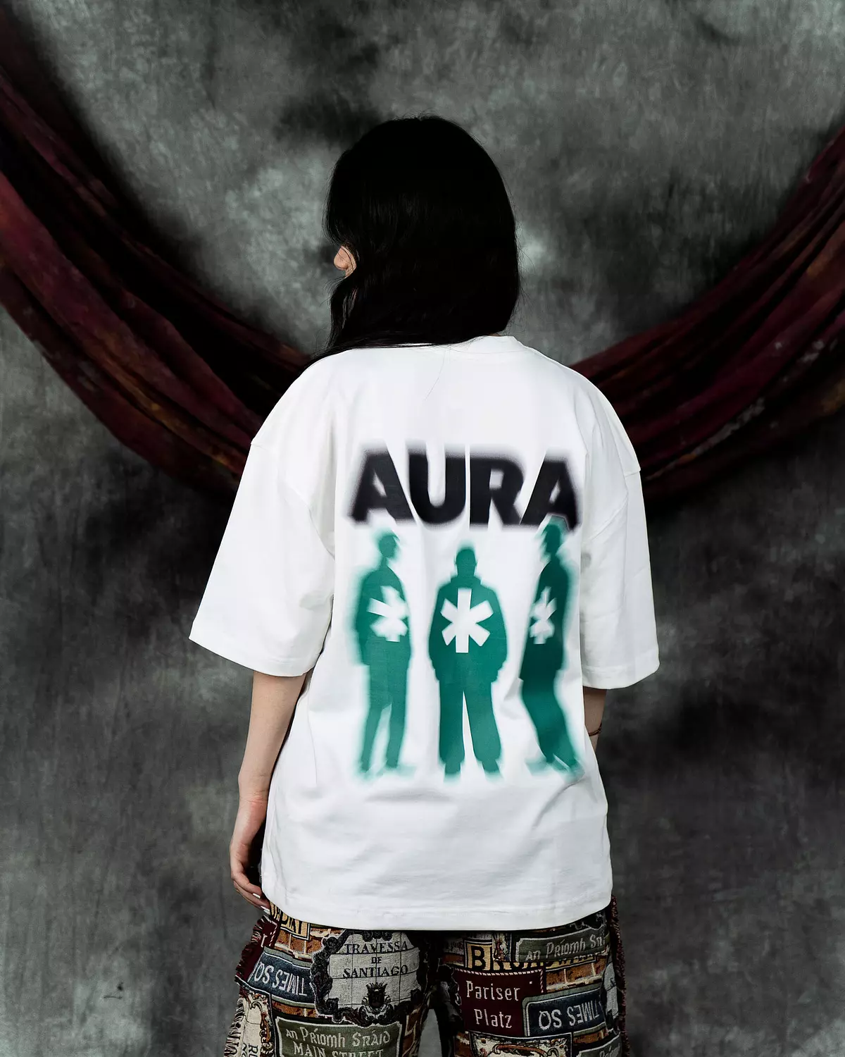 AURA Oversized T-Shirt image