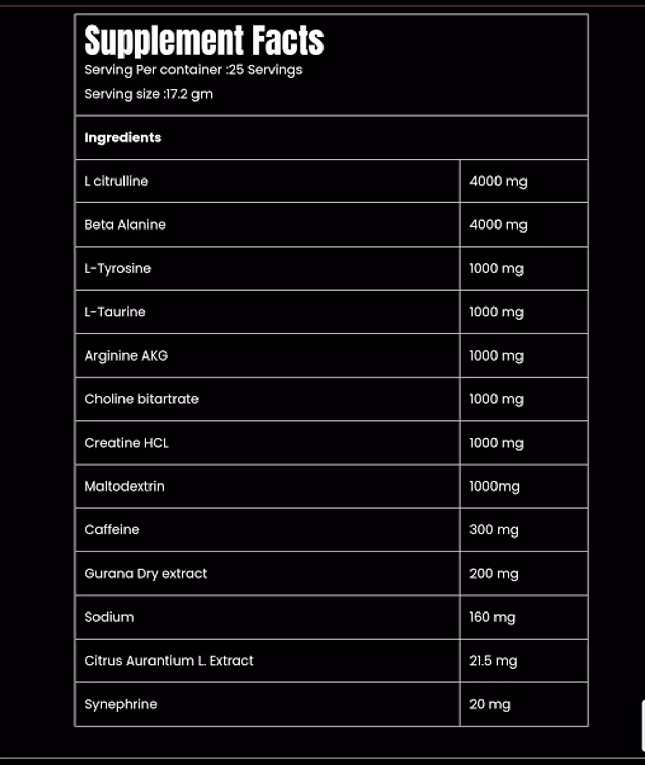 Marvelous Nutrition Experiment Powerful pre Workout-30Serv.- hover image