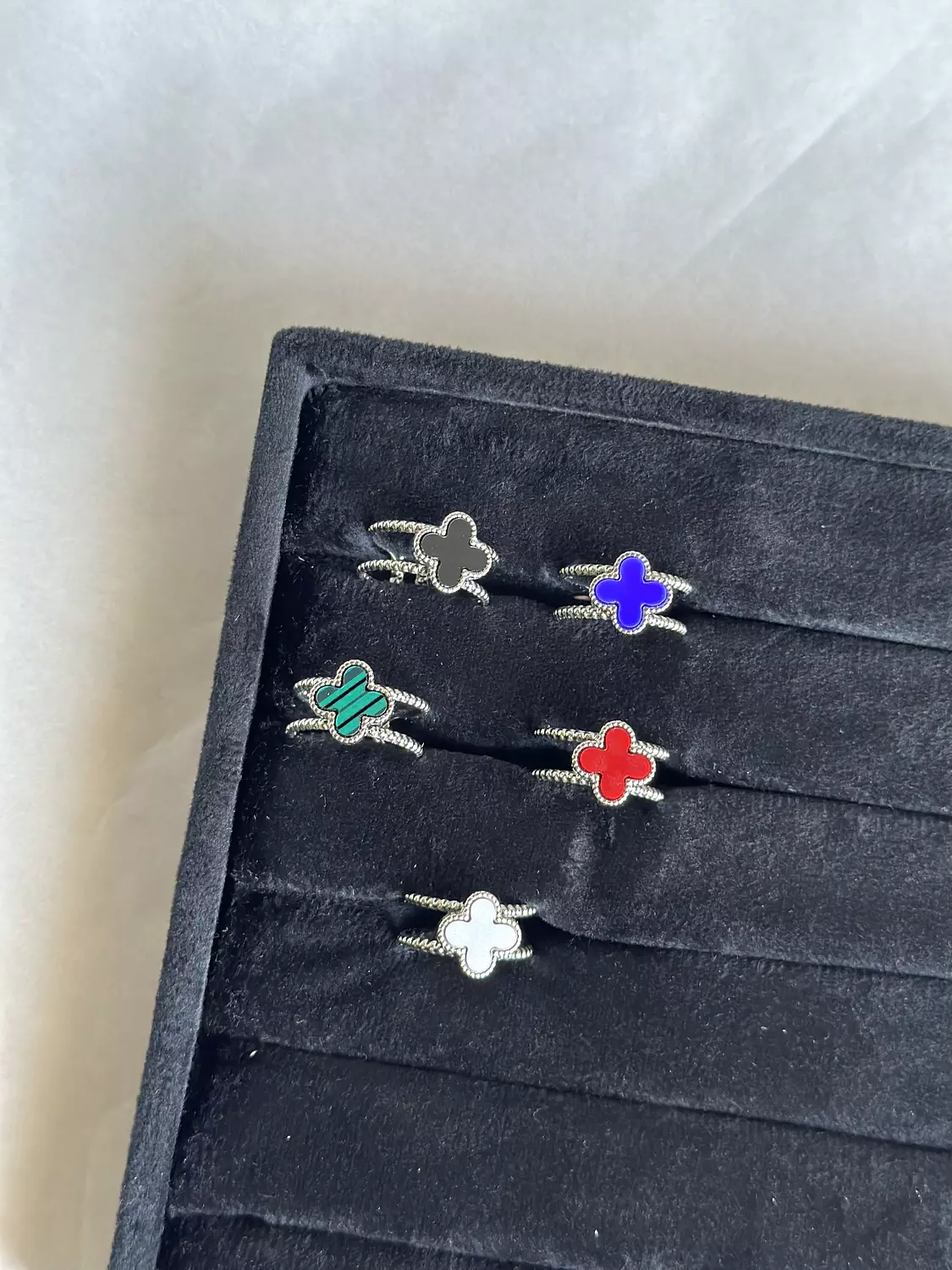 Silver Vancleef Rings image