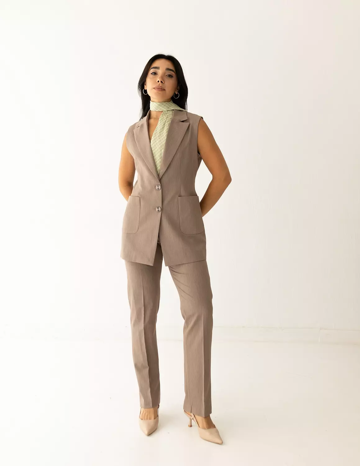 Mocha Light straight pants  3