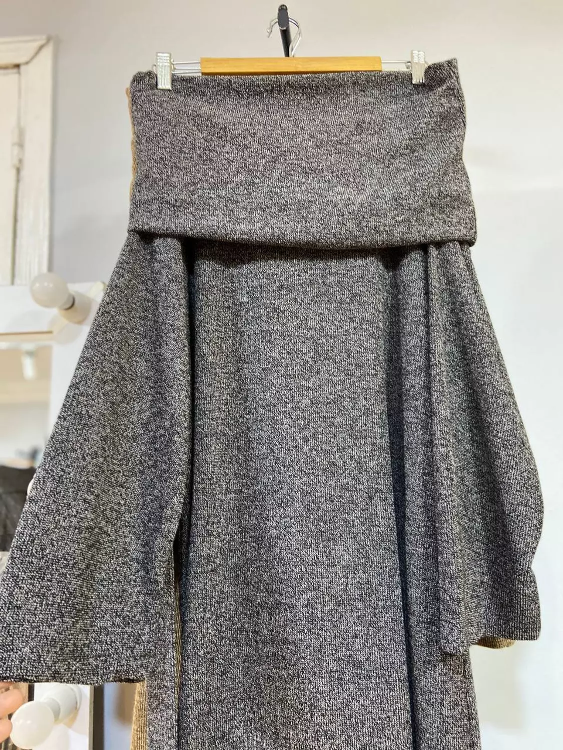 Off-shoulder winter dress 2