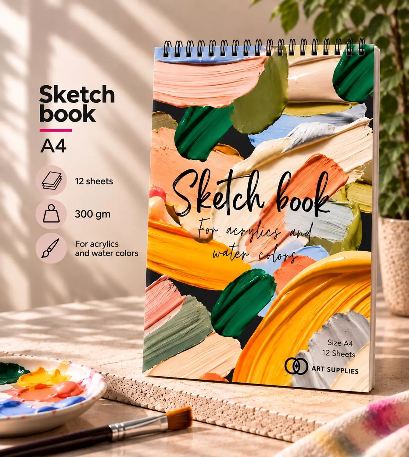 Sketchbook A4 4