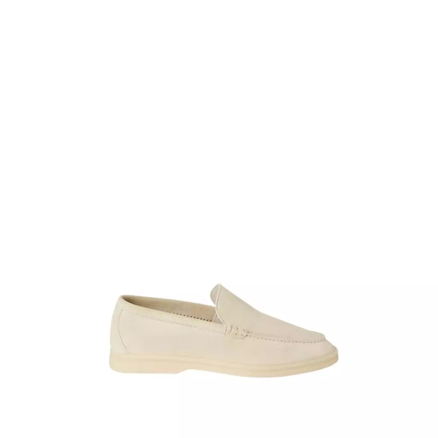 Loro Piana Summer Walk Loafer Suede Nougat image