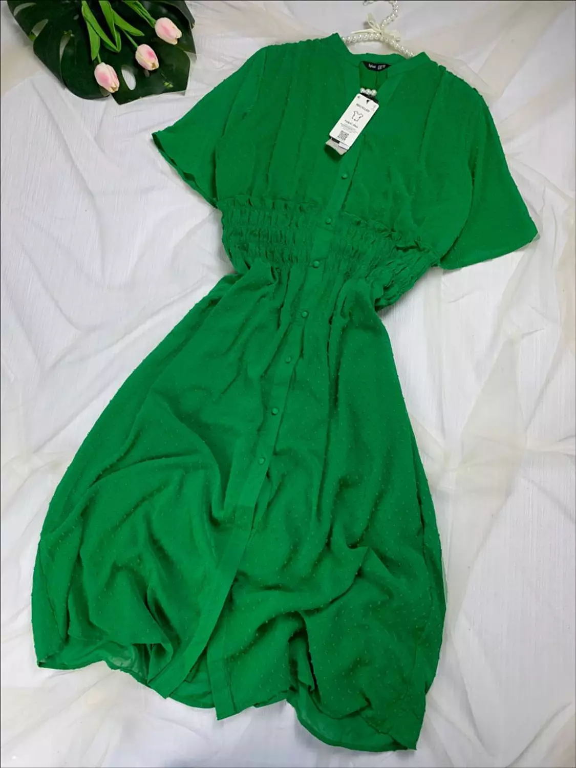 Polka dot chiffon dress from Splash   Size 12 to 60;65 k   image