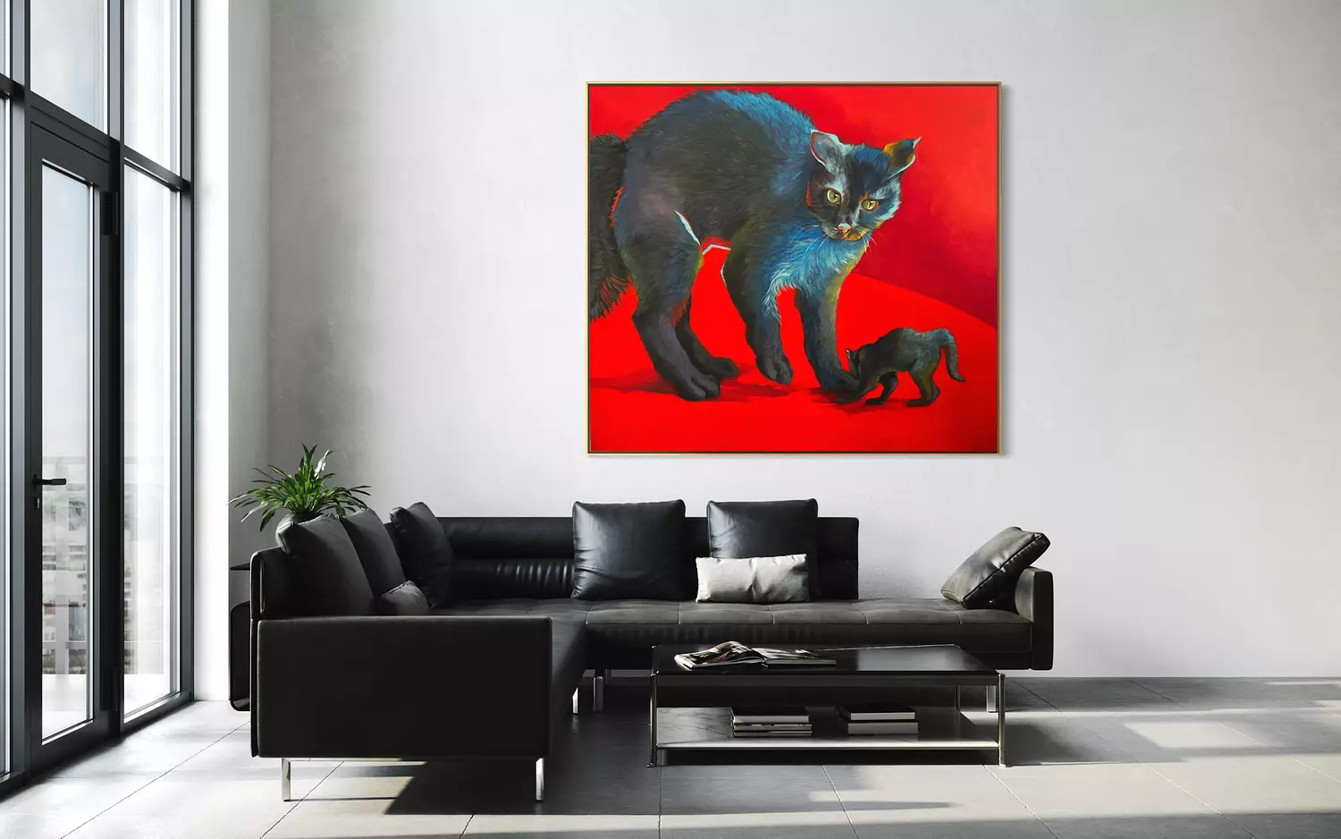 The conscious , alert persona ( the attentive cat ) 2