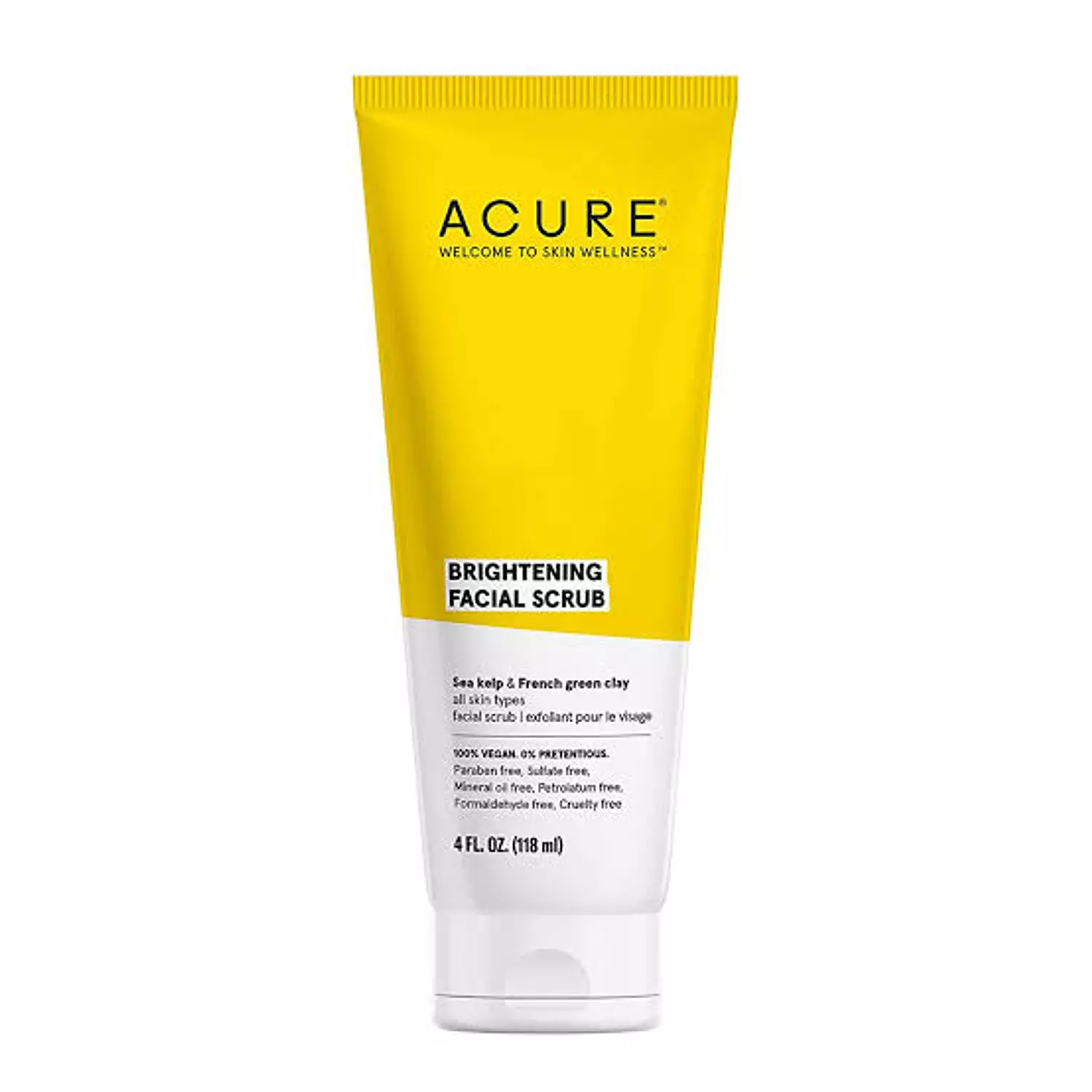 Acure brightening facial scrub - 118ml image