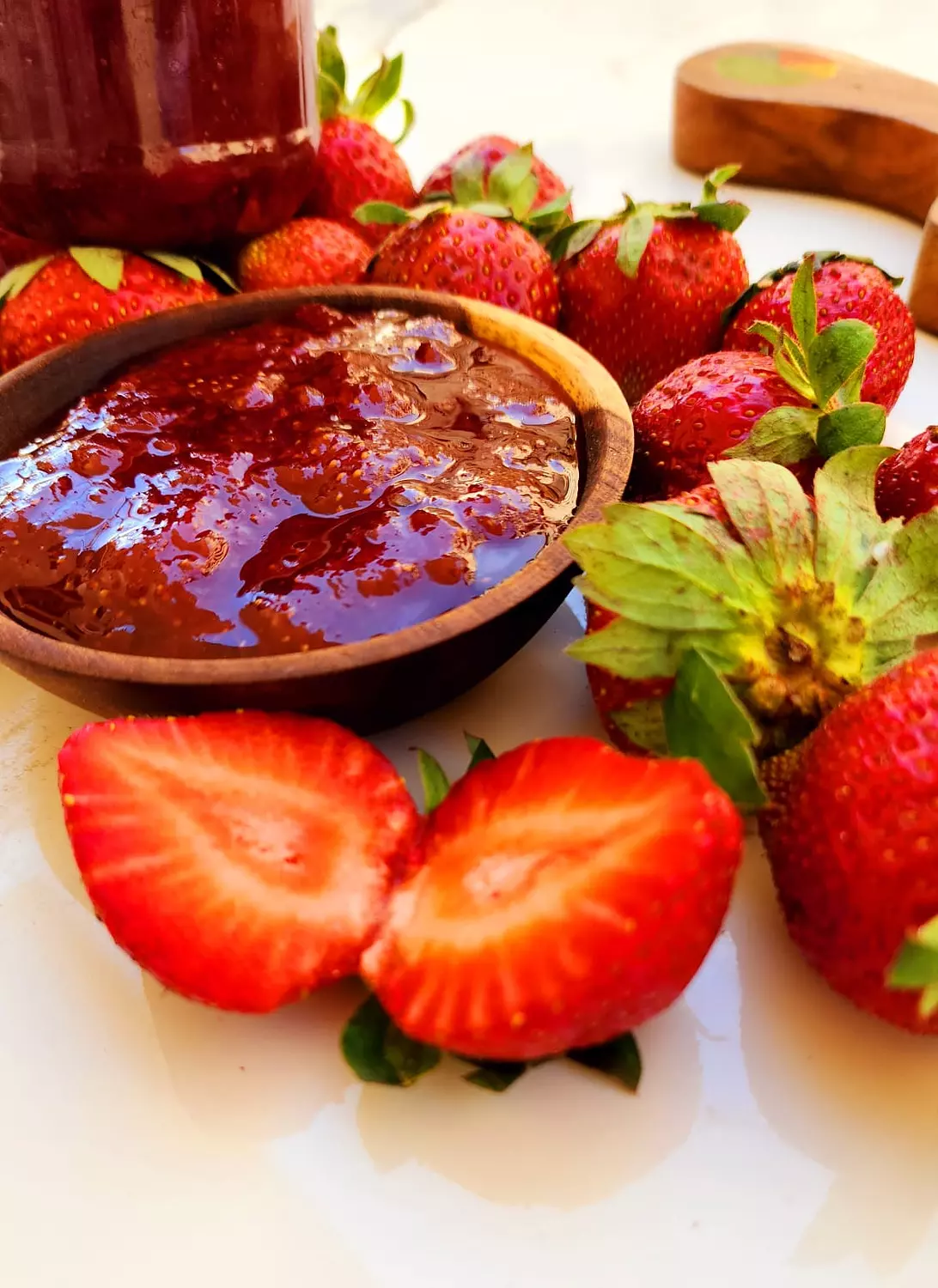 Strawberry jam image