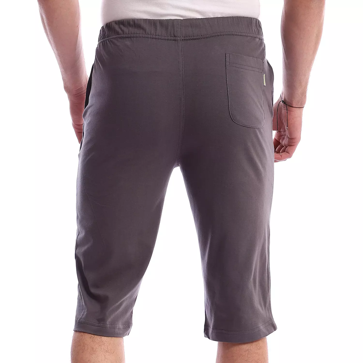 Cotton Plain Long Short - 5016 - Dark Gray 3