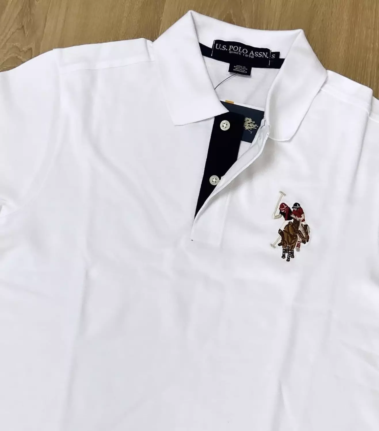U.S. Polo Assn. Classic White Polo Shirt – Original image