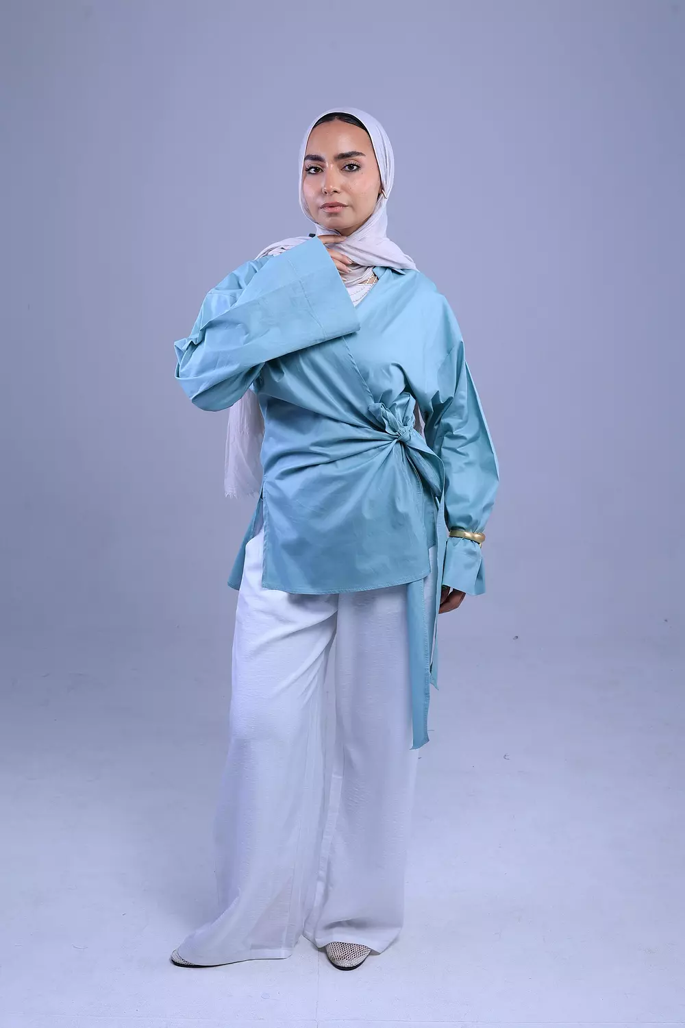 Wrapped blouse  image