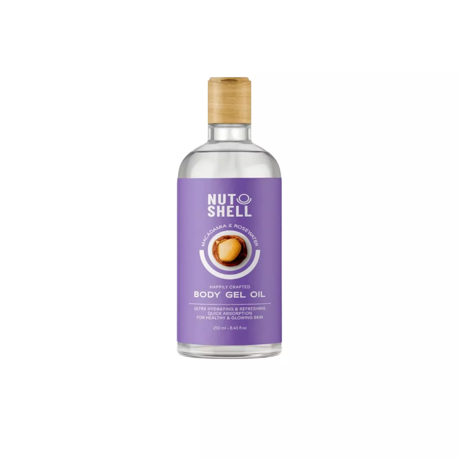 Nutshell Body Gel Oil - Macadamia & Rose Water  image