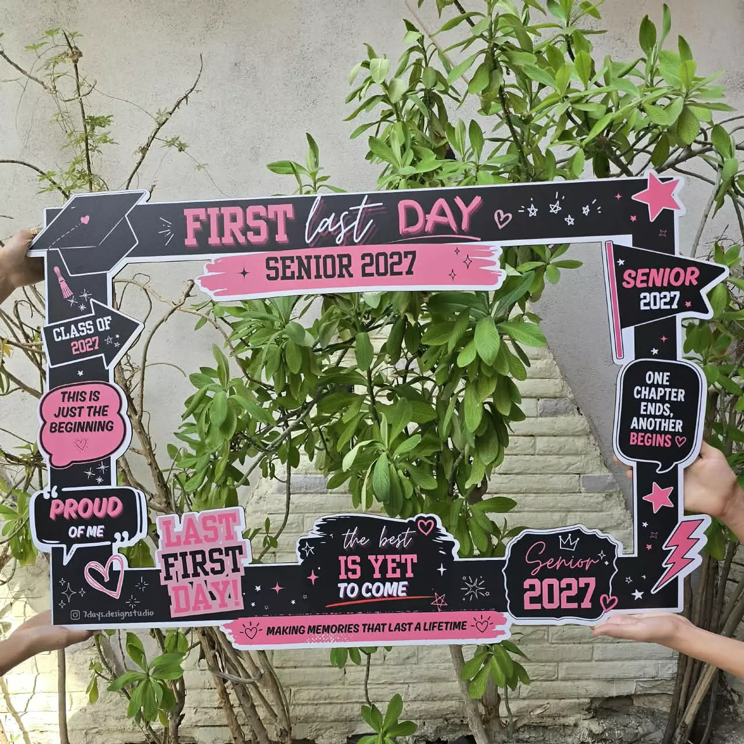 First Last Day Photoframe image