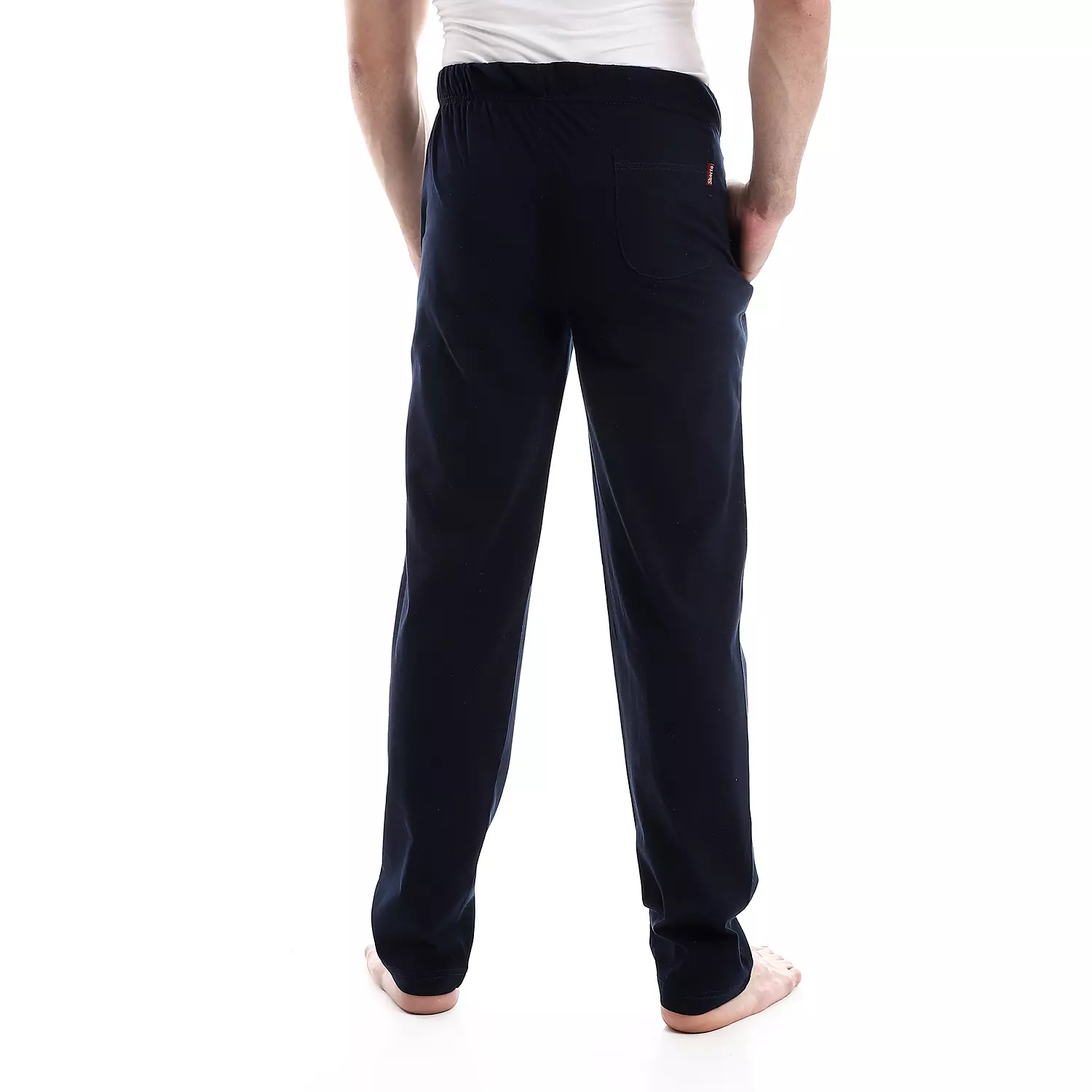 Cotton Plain Pajama Pants - 4040 - Dark Blue 3
