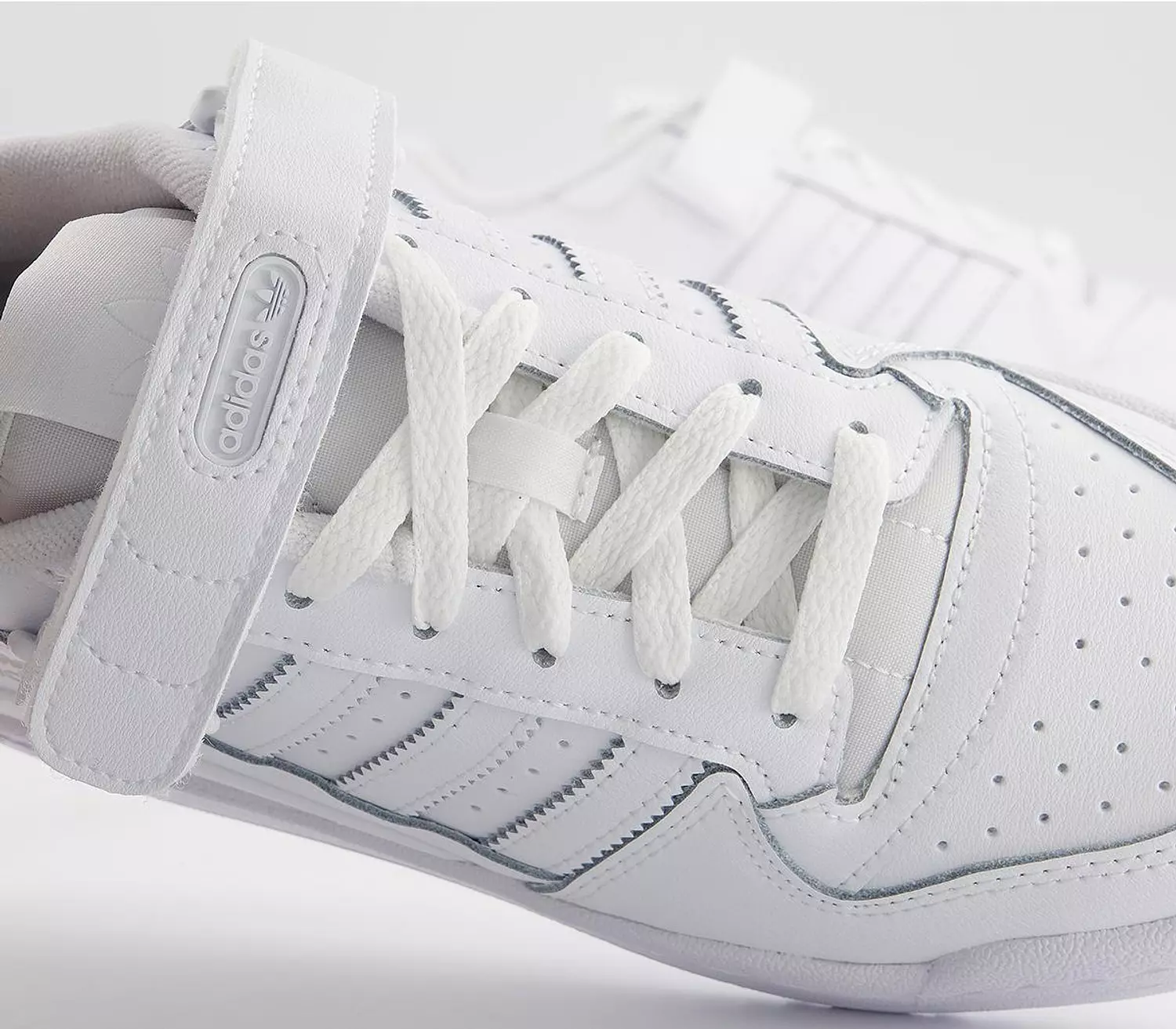 adidas Forum Low Junior Trainers White White White 2