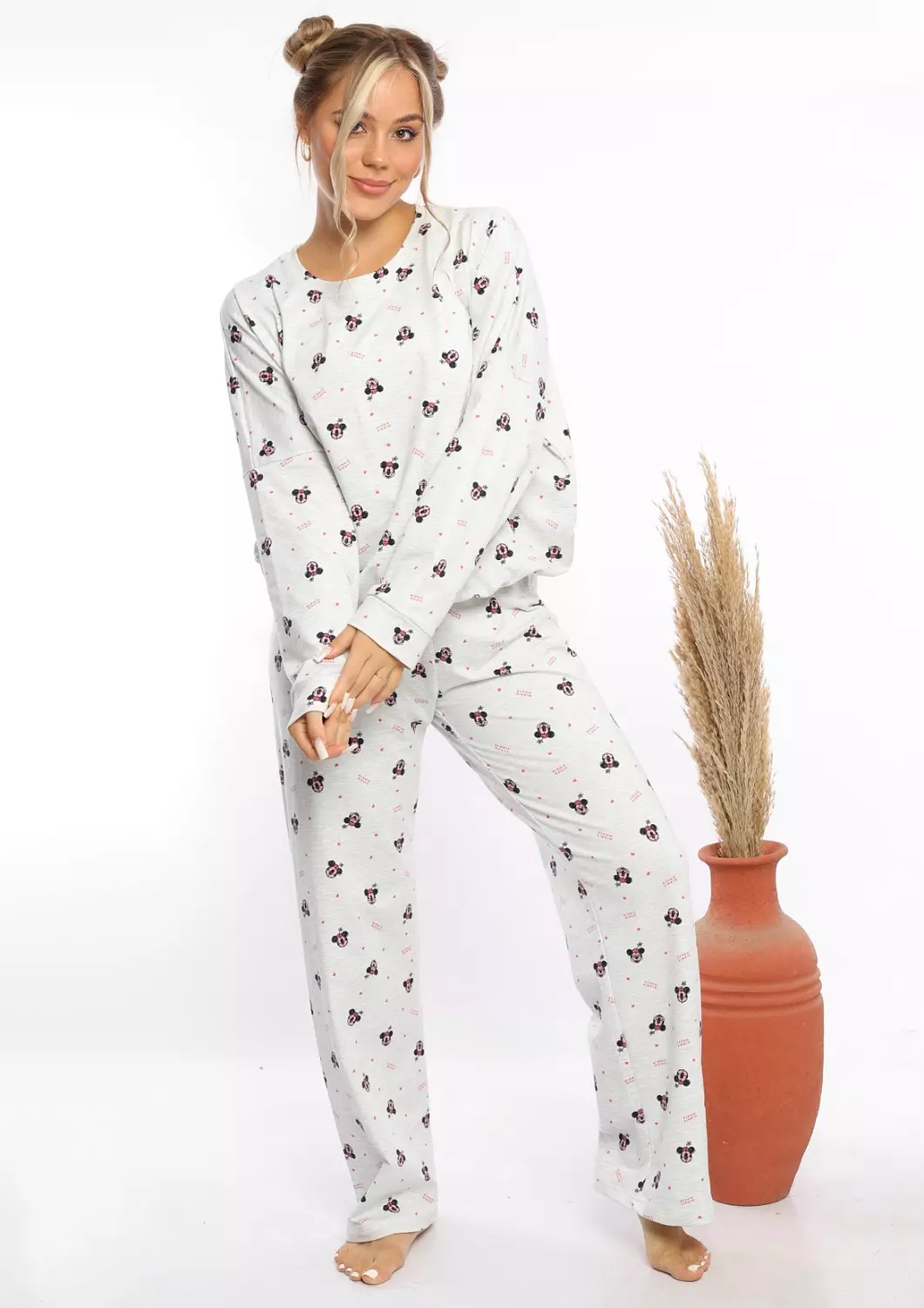 C329 Mickey Lovers pajama set 4