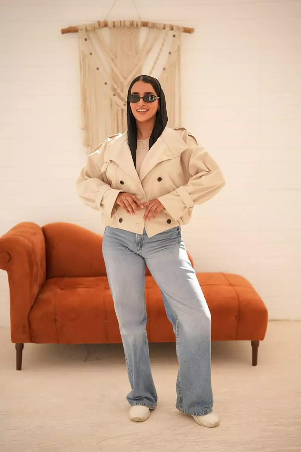Neck belt jacket 2
