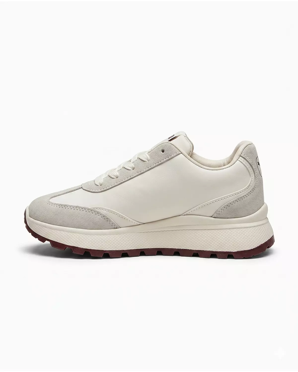Women’s Puma Shoes – Beige & Maroon  3