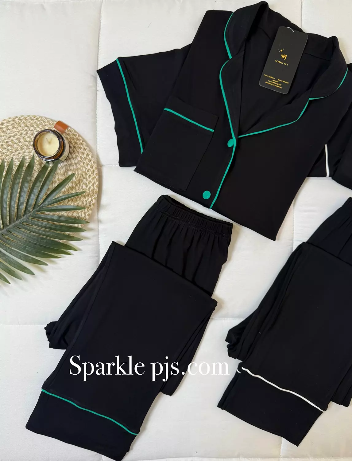 Black pajamas  image