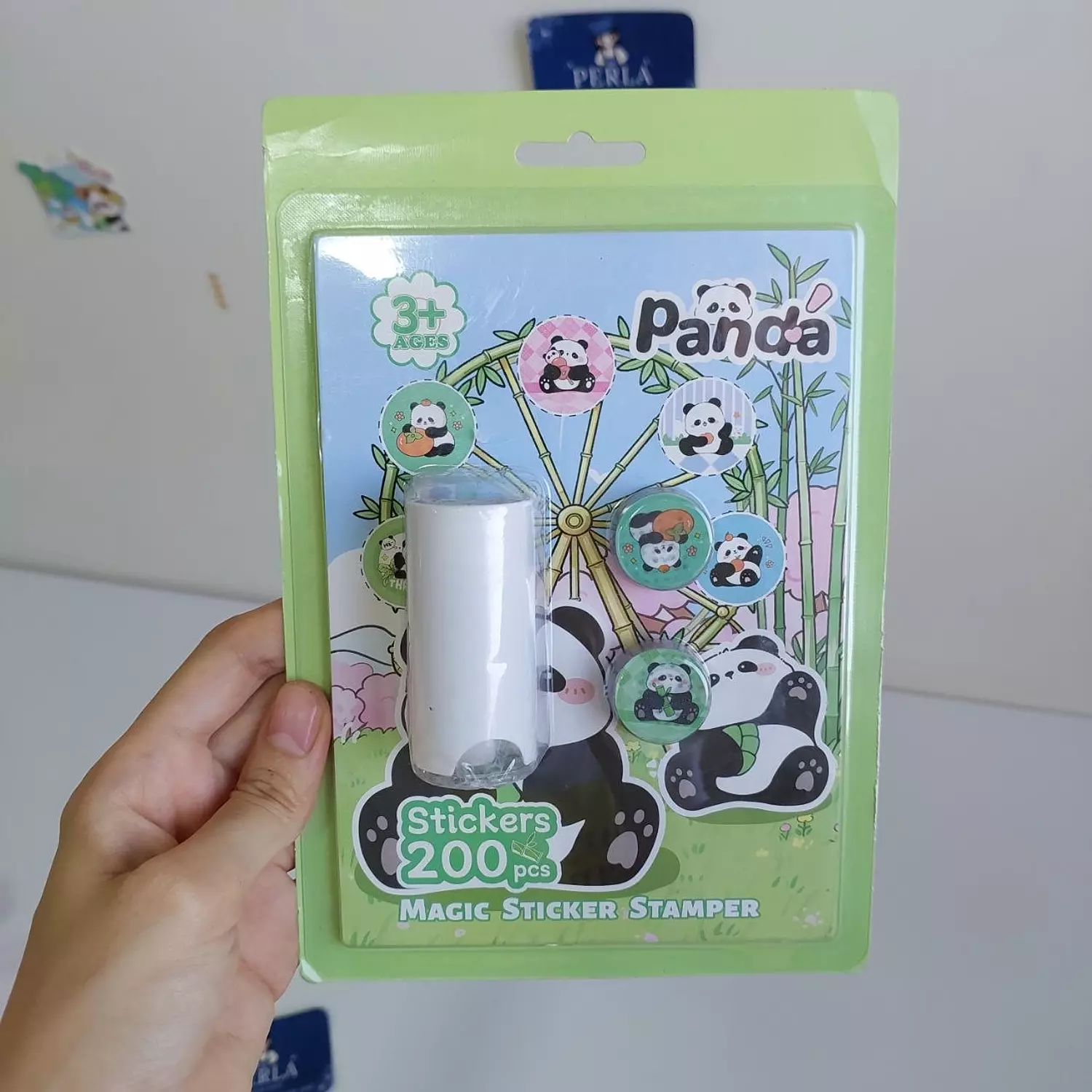 Panda Sticker Stamper image