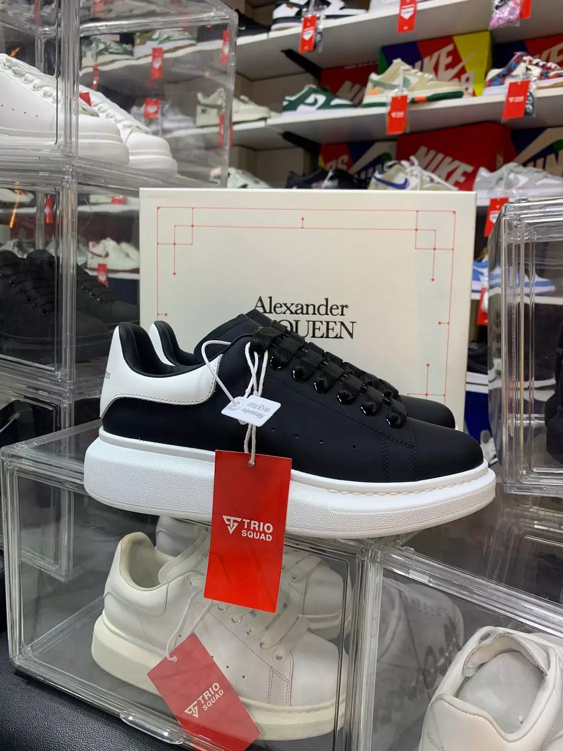 Alexander McQueen black&white sole 1