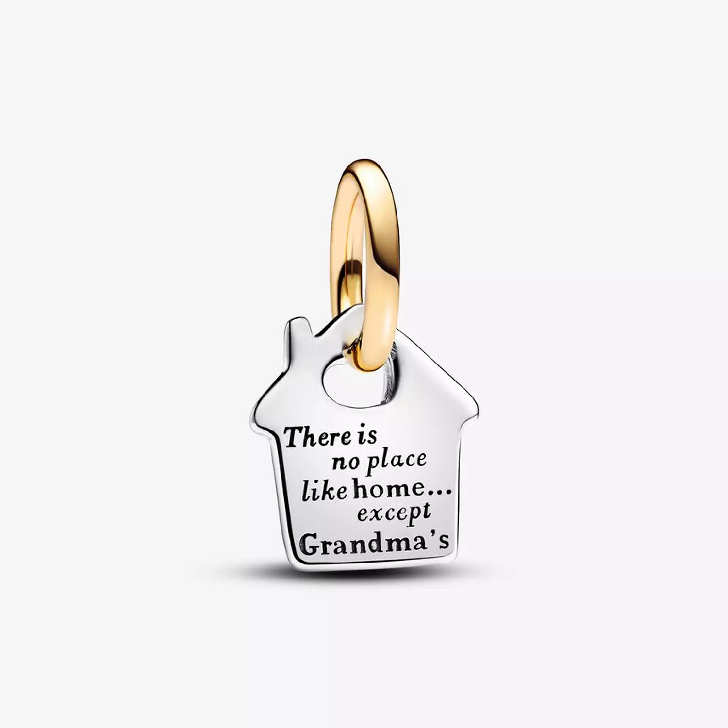 Sterling silver and 14k gold-plated unique metal blend image