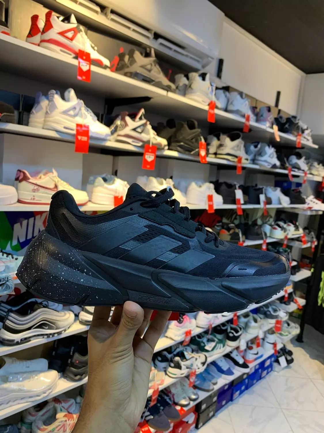 Adidas adistar triple black 1