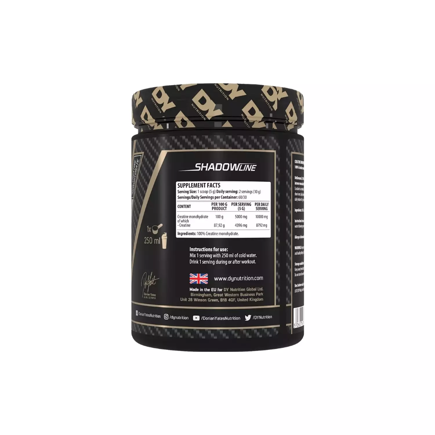 DY Nutrition كرياتين دوريان يتس 300 جم | DY Creatine 300g – Muscle Road 1