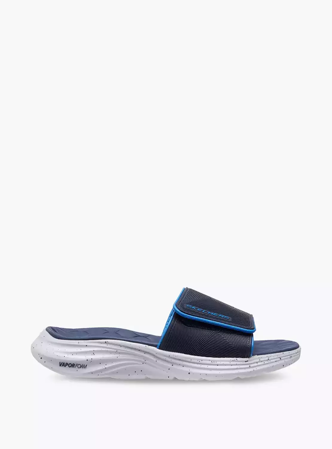 Skechers Men's Vapor Foam Slip-On Sandal Blue 2