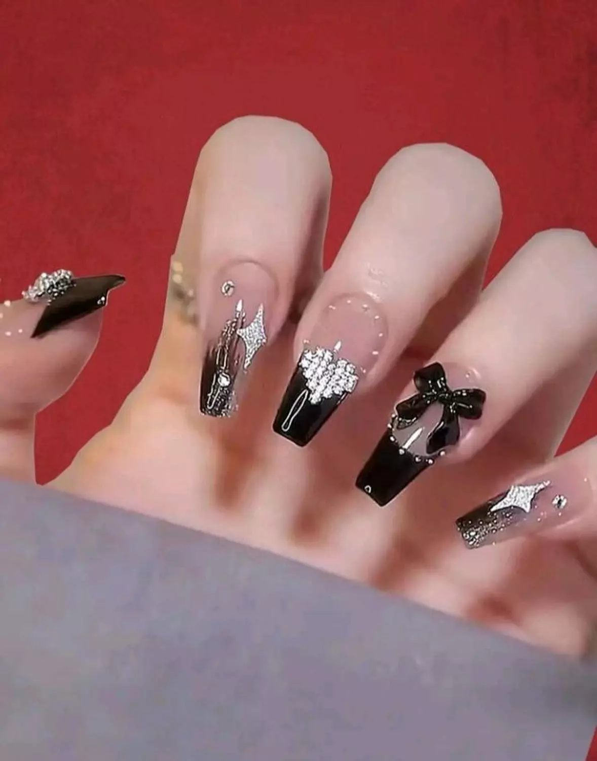 Shein Nails Pack - 24 PCs  11