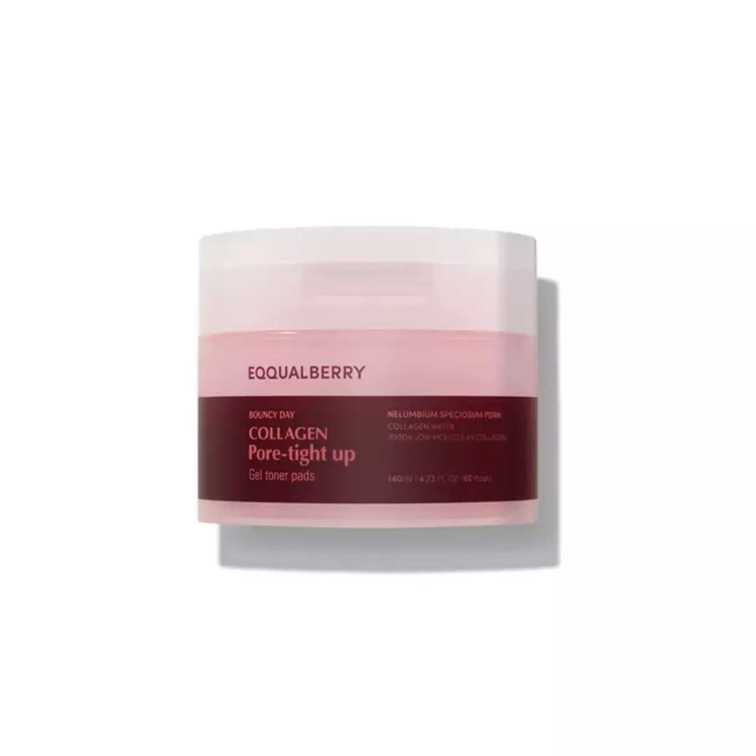 EQQUALBERRY - Collagen Pore-Tight Up Gel Toner Pads image