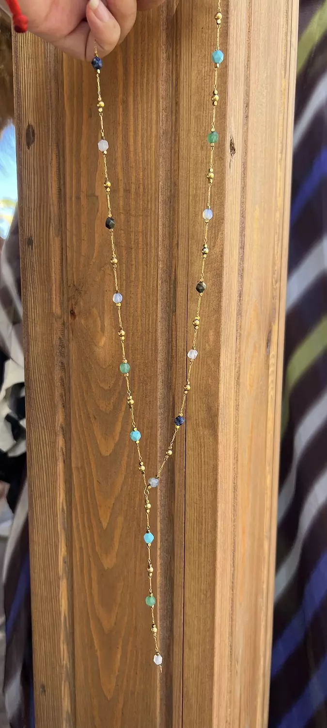 Mystic Beads drop necklace  image