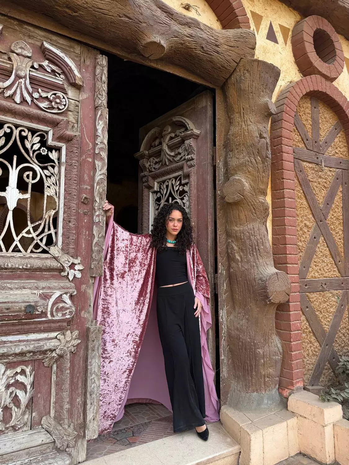 Velvet Shadow Kaftan 8