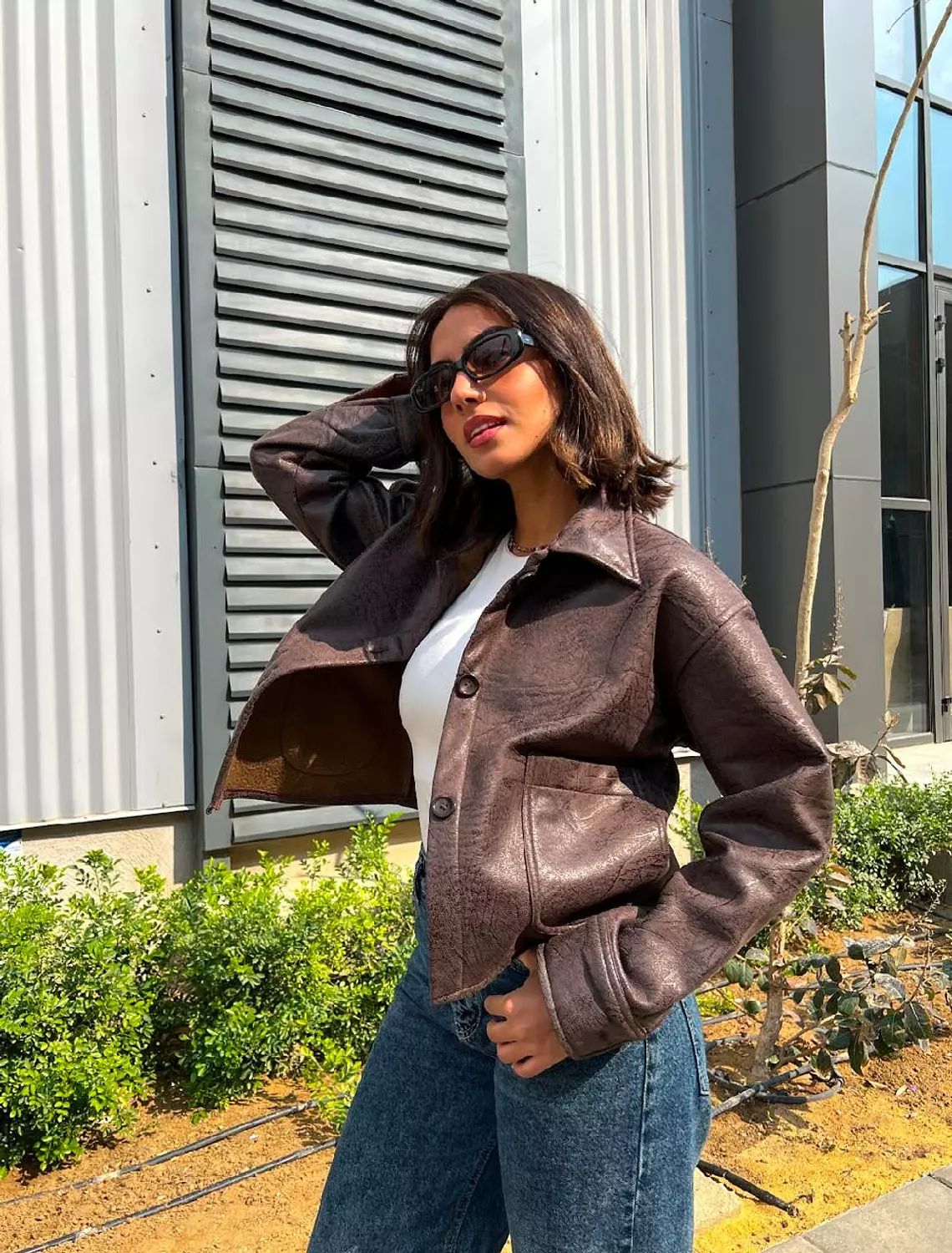 Brown Leather Jacket 6